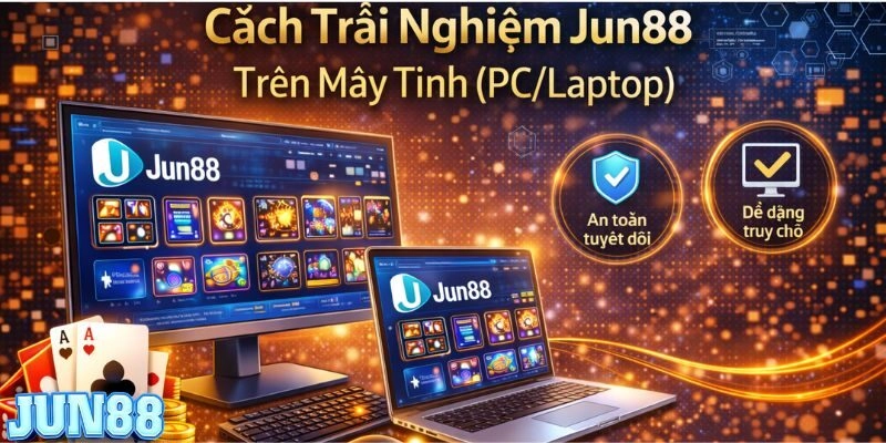 Cách chơi trải nghiệm jun88 trên PC/Laptop giải trí